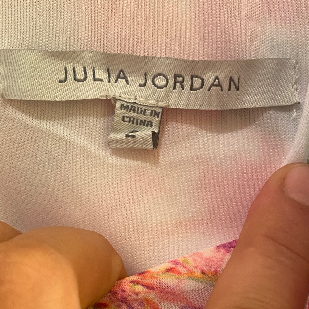 Julia Jordan Multicolor Floral Midi Skirt - Picture 2 of 15